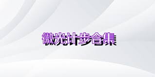 微光计步合集