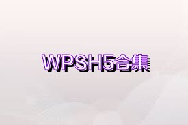WPSH5合集