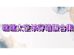 嘿嘿太空杀穿墙版合集