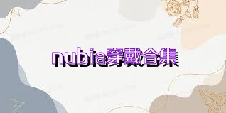 nubia穿戴合集