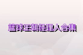 篮球王朝经理人合集