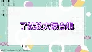 了然放大镜合集