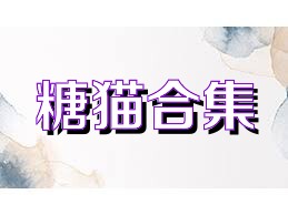 糖猫合集