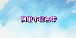 阿里小智合集