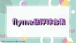 flyme悬浮球合集