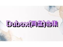 Dubox(网盘)合集